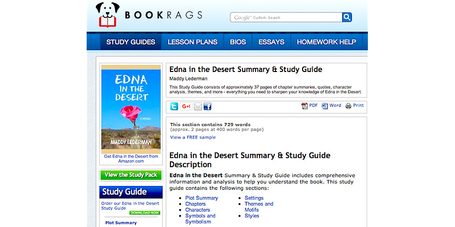 A Smart Study Guide for Edna!